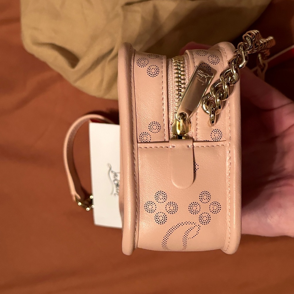 LOUBOUTIN RADIOLOUBI CROSSBODY ROSE PINK - Picture 6 of 9